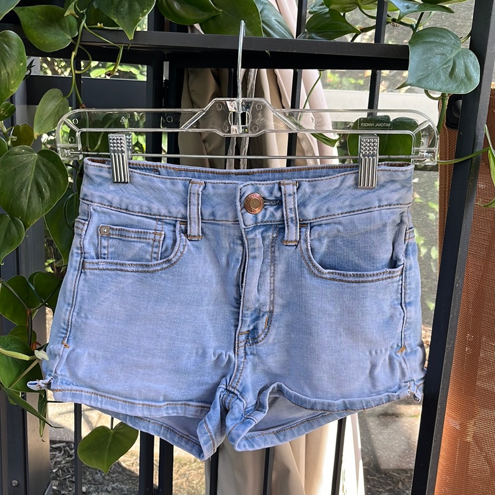 AEO High Rise Shortie Size 2